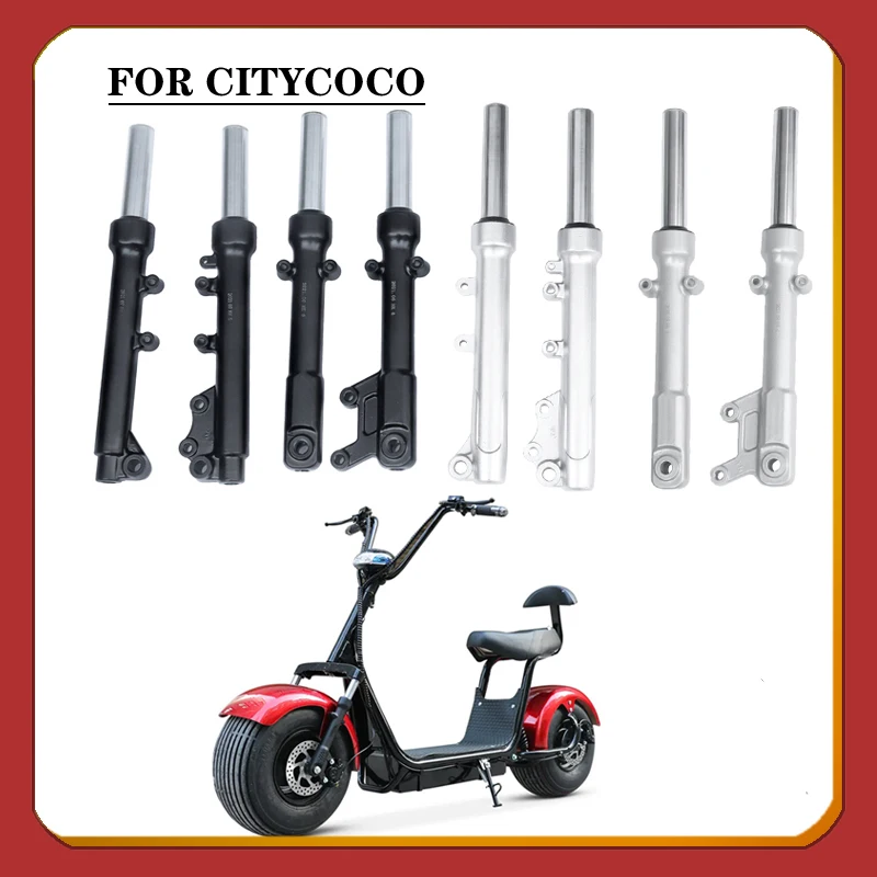 365/385/420mm Extended Hydraulic Front Shock Absorber Front Fork Shock Absorber For Citycoco Electric Scooter Retrofitting Parts