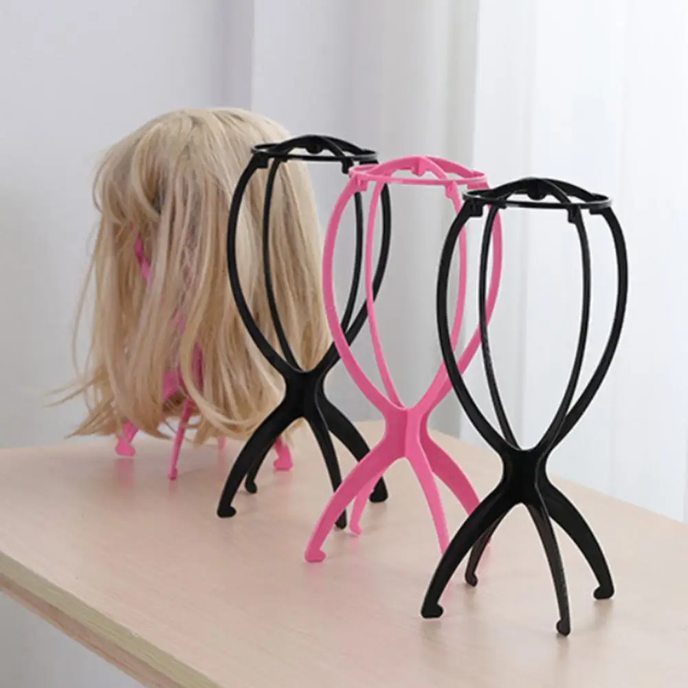 Plastic Wig Display Stand Wig Holder Stands For Displaying Wigs Toupee Exhibitions Hair Displays Wig Holder Rack Cap Display