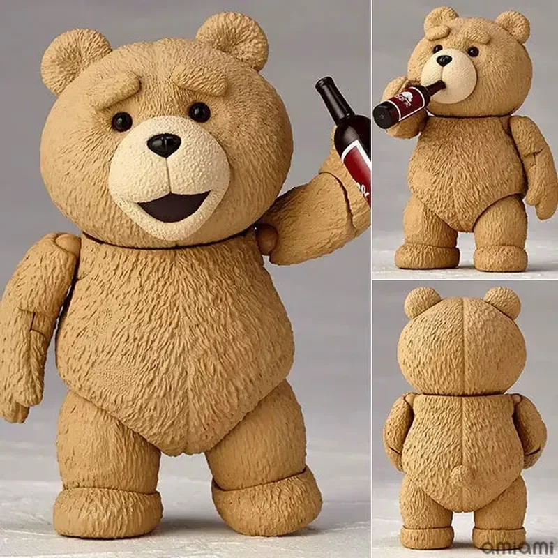 

Yamaguchi Style 006 Jie Jie Teddy Bear Funny Slang Style Action Figure Pvc British Trendy Toy Desktop Ornament Cartoon Toys Gift