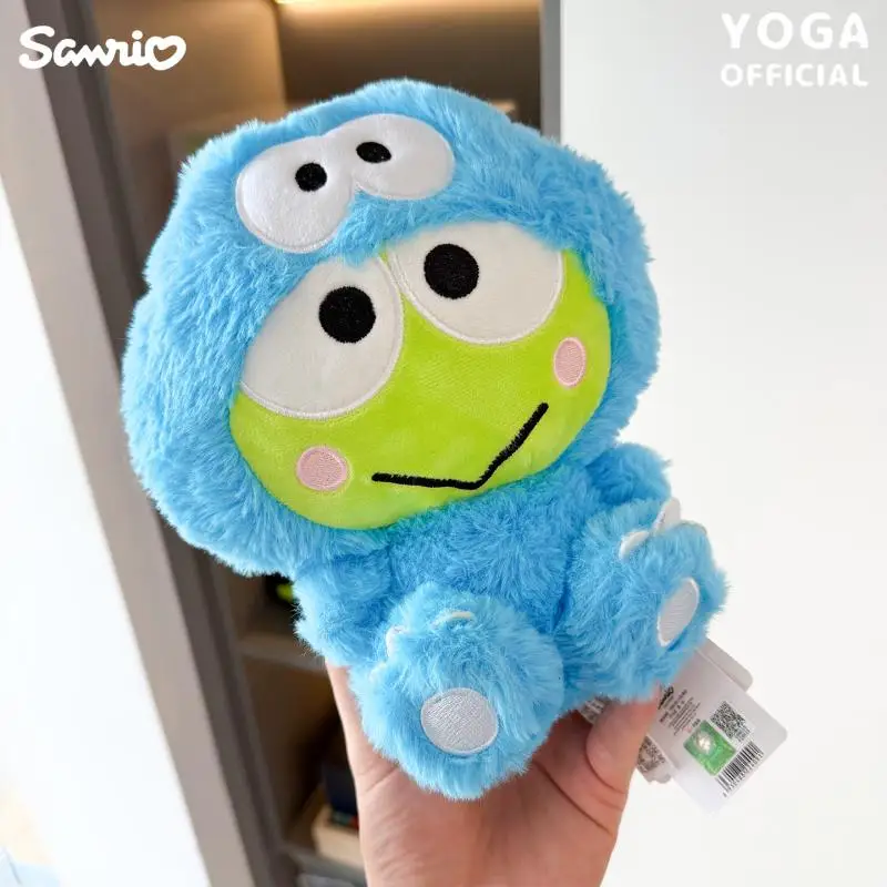Urocze pluszaki Sanrio Hangyodon Kero Kero Keroppi, kreskówkowe lalki towarzyszące dla dzieci, dekoracje, przyjaciele, kreatywne prezenty urodzinowe
