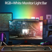 LED PC Monitor Screen Light Strip Eye Care Lighting Work Game Learning Reading Dimming Table Light Strip RGB Atmosphere Lamp