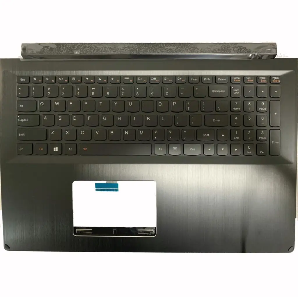 New/orig Palmrest Upper Case With US English Backlit Keyboard for Lenovo Edge 15 Flex 2 pro-15 Laptop C Cover 5CB0G91191