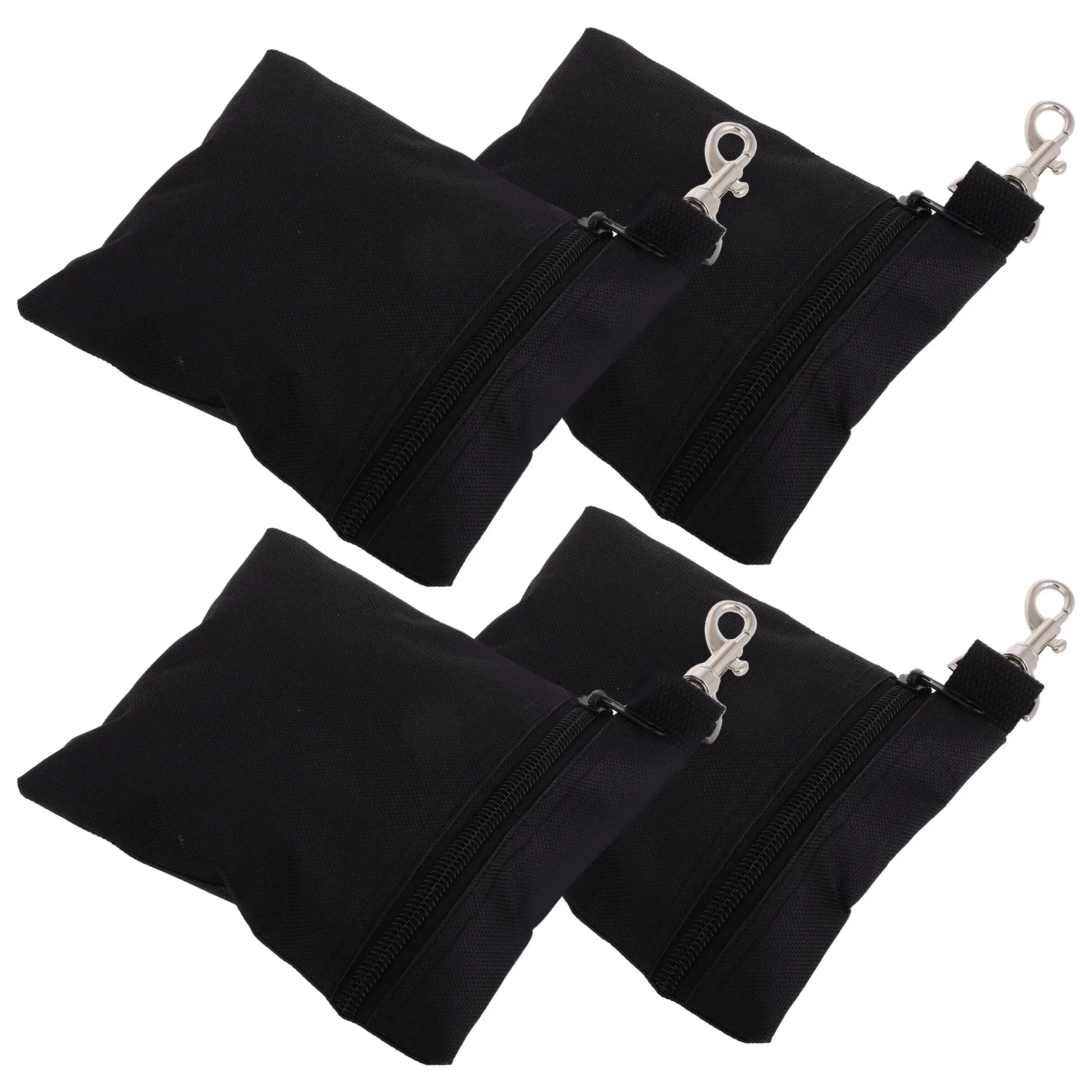 

4PCS Golf Accessories Waist Bag Ball Storage Organizer Pouch Case for Women Men Golfing Outdoor Activities Nylon Material