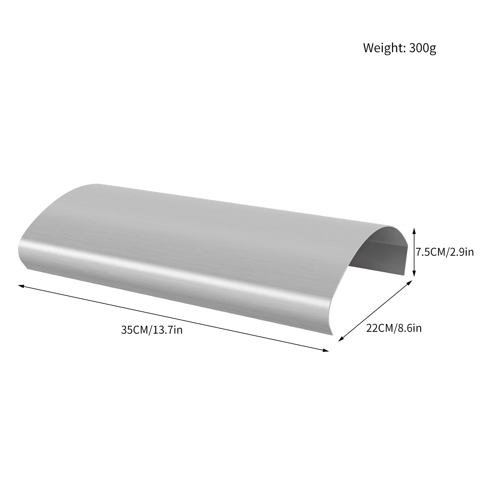 35*22cm Curved Aluminum Alloy Color Chart Display Board Car Vinyl Wrap Window Tint Swatch Plate Auto Film Sample Display Plate
