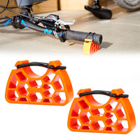 Bike Handlebar Bracket Multifunctional MTB Maintenance Handlebar Stand Bicycle Handlebar Clip-On Stabilizer Cycling Accessory