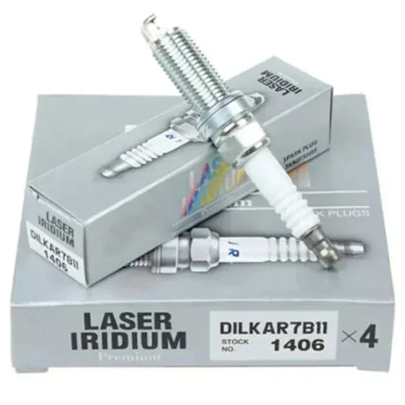 

4/6PCS Iridium Spark Plug 1406 DILKAR7B11 for Infiniti Q70 Y51 QX56 QX80 Q50 M35 FX35 EX35 G35 G25 Nissan Patrol VK56VD VQ25HR