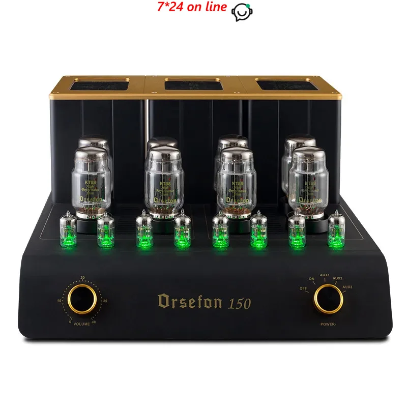 M-075 비즈 머신 앰프 클론 맥킨토시 MC150 KT88 진공관 하이파이 슈퍼 파워 비즈 머신 싱글 사이드 150W 푸시형 ATC