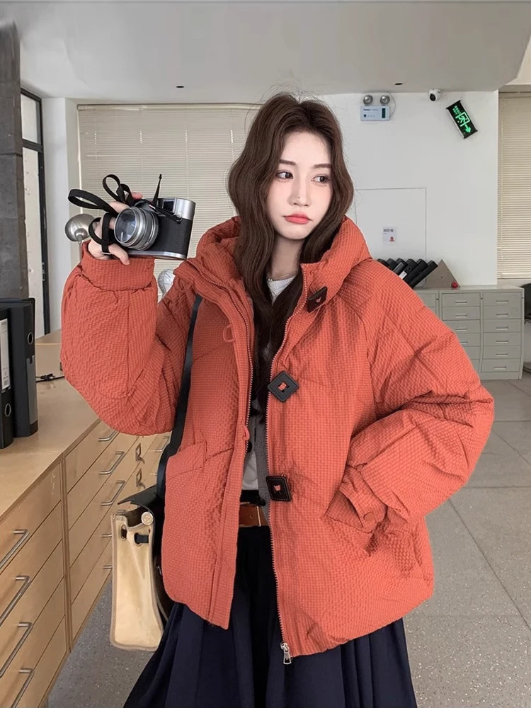 

Faionable Зимнее хлопковое женское теплое пальто или Thiened в Корейском стиле, свободная посадка, удобная верхняя одежда небольшого размера