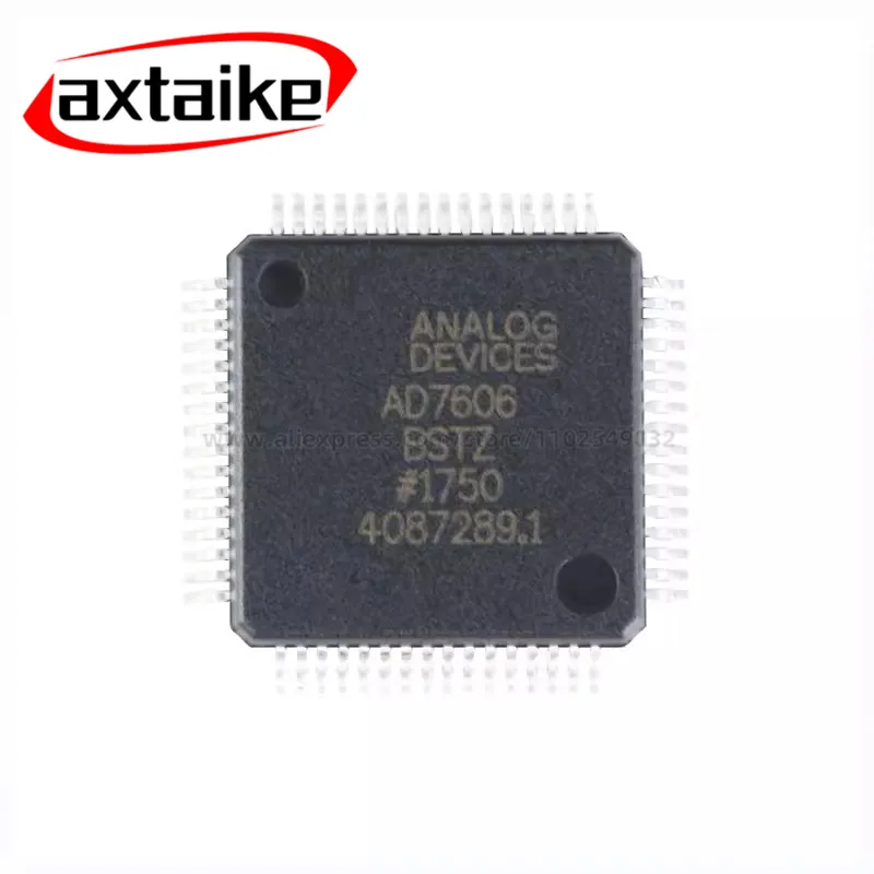 

AD7606BSTZ AD7606BST AD7606 LQFP-64 Analog to Digital Converters - ADC Simulat Sampliing Bipolar 16 Bit IC QFP