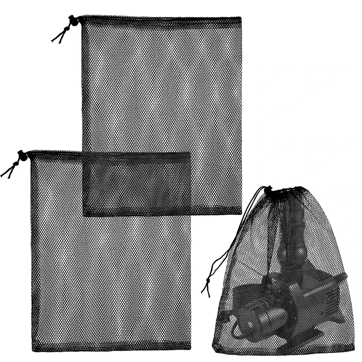 Filter Bags, Pump Filter Mesh Bags Aquarium Pump Bags Pond Pump Filter Bags Mesh Filter Bags for Aquarium Garden Pond