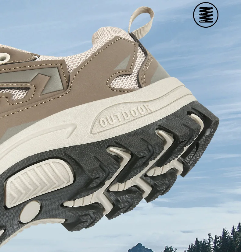 Unisex Wanderschuhe Frauen Outdoor Casual Schuhe Atmungsaktives Mesh Männer Zu Fuß Turnschuhe Weibliche Trekking Schuhe Mode Klettern – Detail 5
