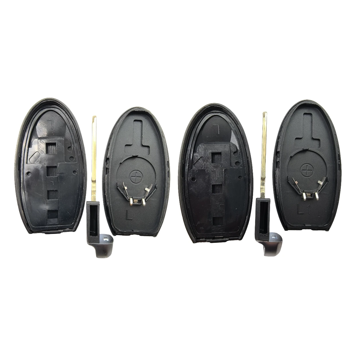 Jingxin 3/4 Button For Nissan Sunny ALTIMA MAXIMA Murano Versa Teana Sentra Infiniti G35 G37 Fob Remote Key Car Shell Case logo