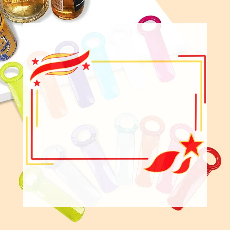 1/2PCS 2 In 1 Portable Bottle Opener Phone Stand Universal Canned Can Opener Non-slip Bottle Cap Beer Open Cap Kitchen Gadget