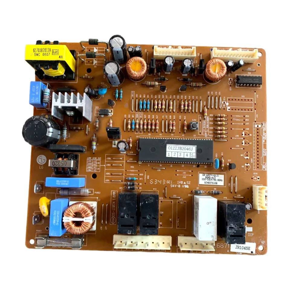 Usado para geladeira LG placa de computador 6871JR1045E peças de geladeira