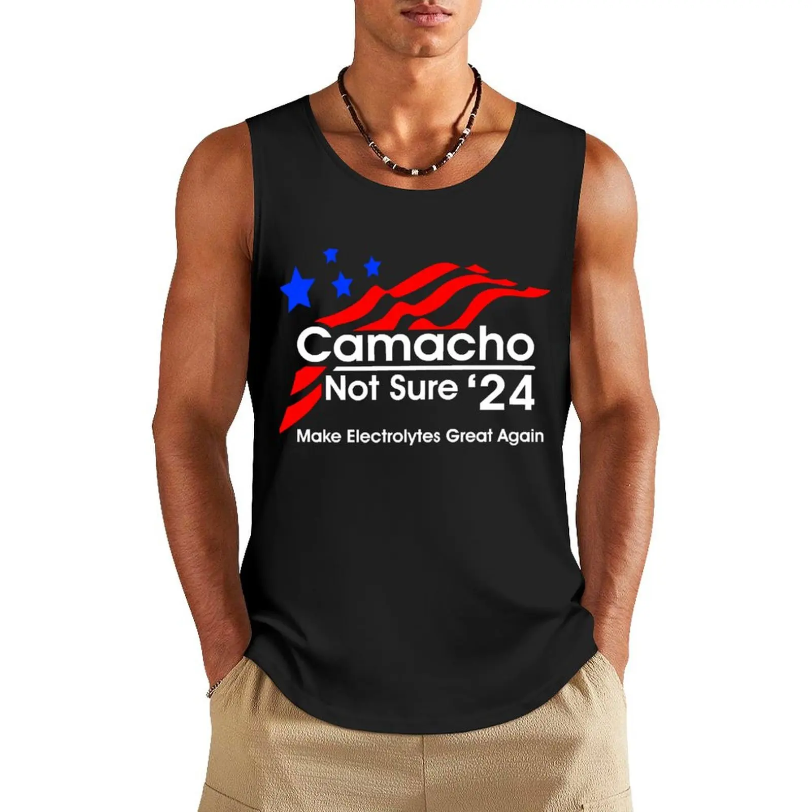 

Not Sure for President 2024 Tank Top men gym best selling products Men's gym t-shirt gym accessories men