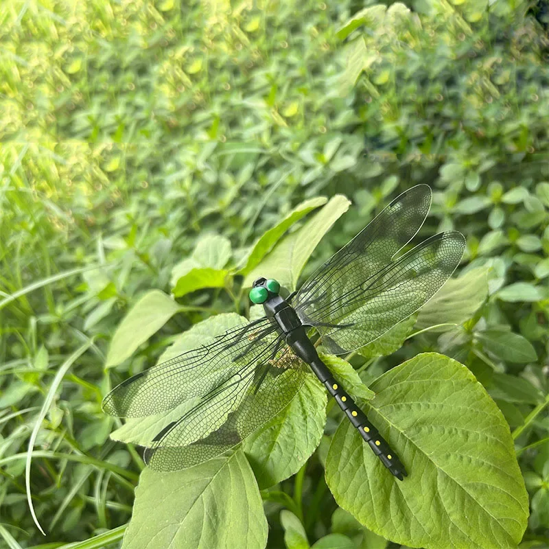 4 Outdoor Mückenschutz Simulation Libelle Stick Libelle Repellent Artefakt Aullentador de palomas Espanta palomas