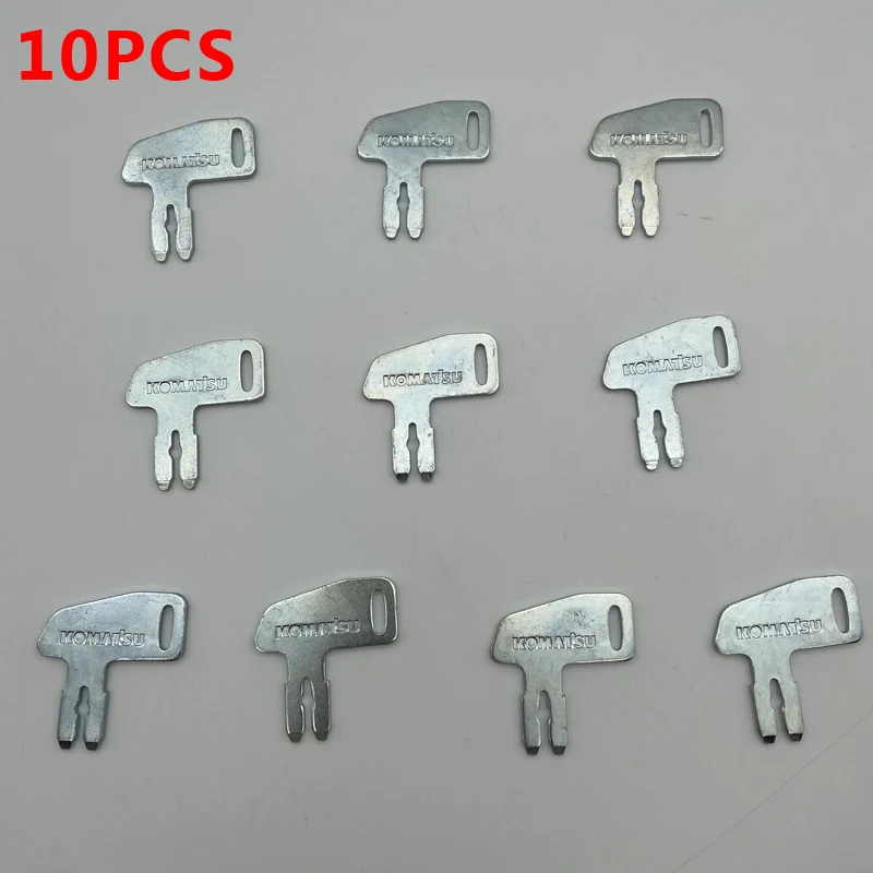 10pcs Battery Disconnect Heavy Equipment Key K2C166 For Komatsu Master