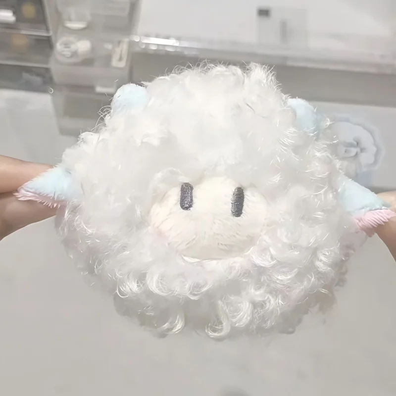 Mooie Cartoon Schapen Pluche Model Pop Tas Ornamenten Briefpapier Widget Kamer Decoratie Speelgoed Verrassing Verjaardagscadeau Meisje Gift