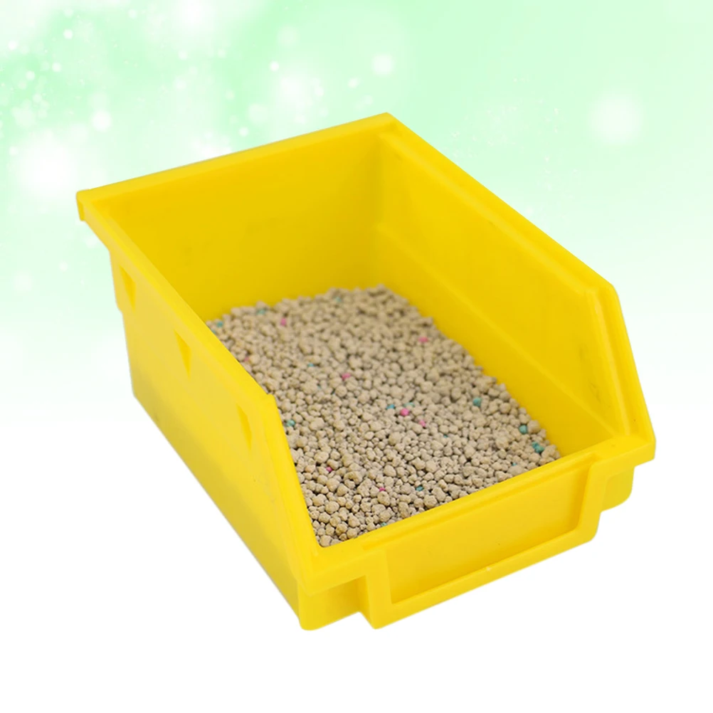 

Hamster Toilet Bright Color Durable Small Animal Bathroom Basin Simple Design Easy Use Pet Accessories Safe Daily Pour Sand