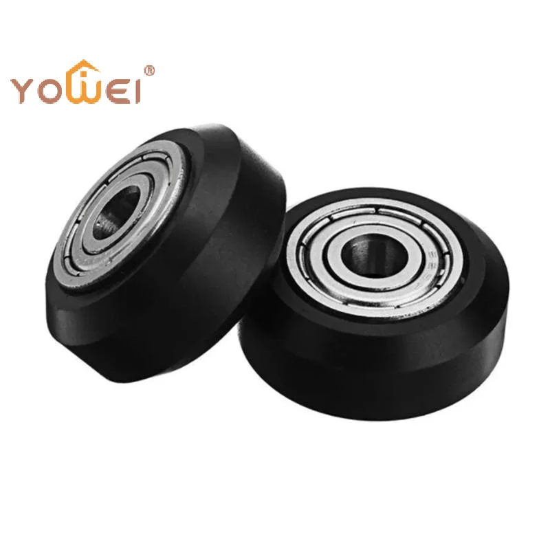 Latest CNC Plastic POM Big Small Wheel With Bearing Idler V-Slot Aluminum Profile Perlin Pulley For 3D Printer Ender3 V2