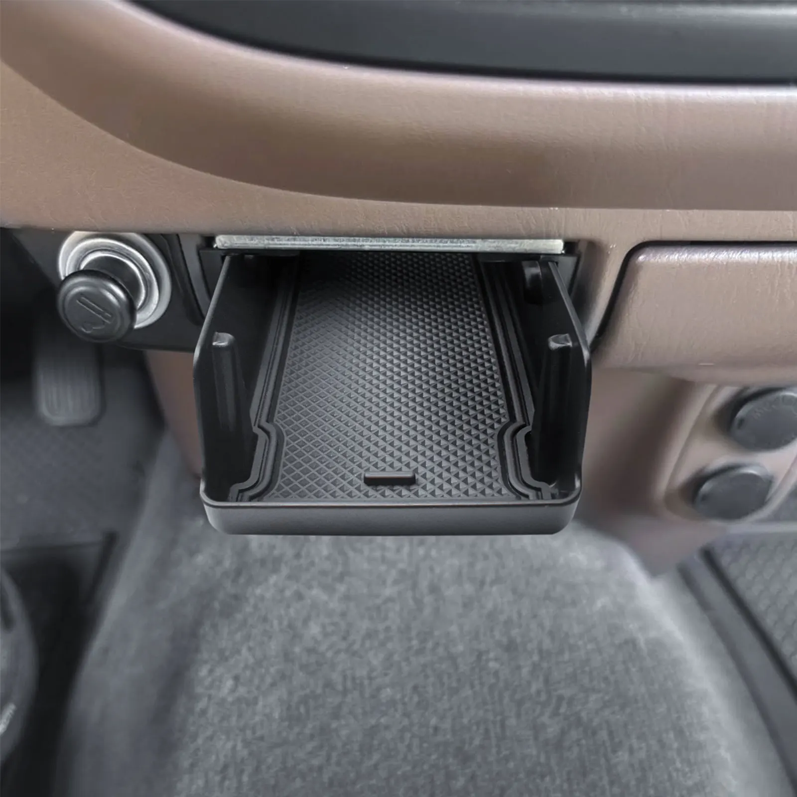 

Drawer Storage Phone Holder Center Console Organizer for 2000-2006 Toyota Tundra / 2001-2007 Sequoia Interior Phone Storage Tray