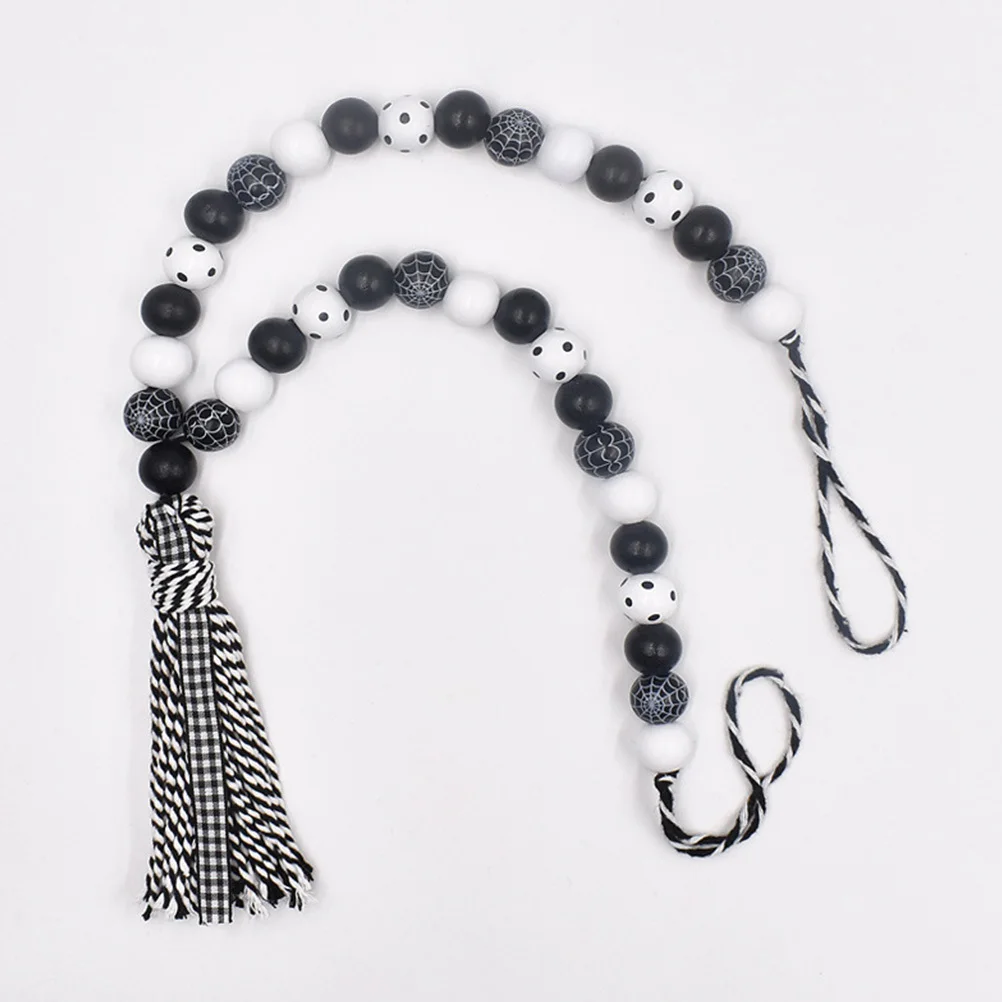 Modischer Halloween-Vorhang mit Raffhalter, Spinnennetz-Muster, starkes Dekor für Fenstervorhänge zu Hause, einfach und stilvoll