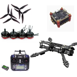 Mark4 Mark 4 5 cali 225 mm 2205 2300KV Motor Cyclone 20A BLHeli_S ESC W/ LED F4 V3S Flight Control FPV Freestyle Frame Combo Set