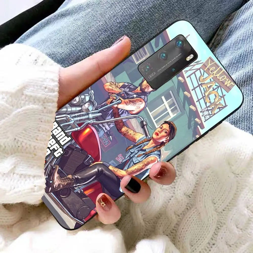 حافظة لهاتف هواوي P 8 9 10 20 30 40 50 Pro Lite Psmart Honor 10 Lite 70 Mate 20 Lite #4