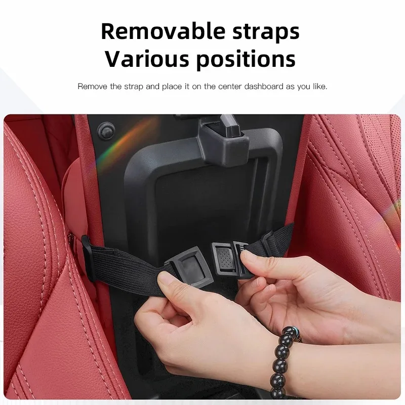 Leather Car Tissue Box Holder Back Seat Multi Storage Bag For Nissan Sylphy N7 Teana Qashqai Note J10 J11 Navara Juke GTR Patrol view 6