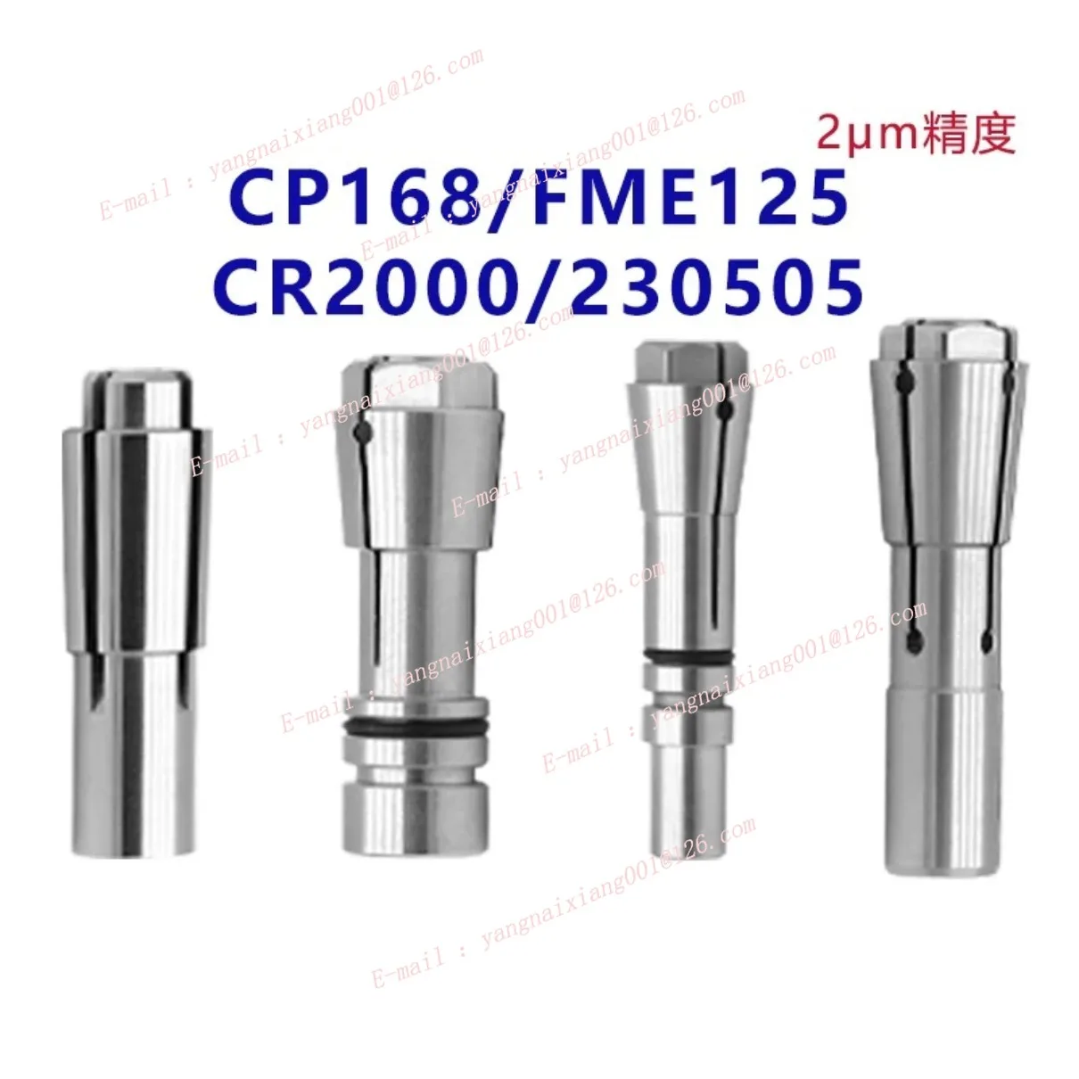 1pc High Precision 263504 Collet 3 Slots / 4 Slots PCB Motorized Spindle 60M 60E Collet Engraving Machine Parts