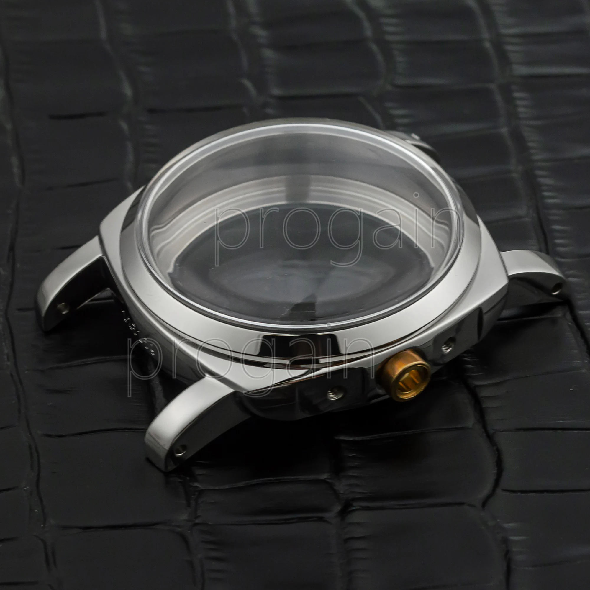 High Quality Vintage Case Retro 47mm Watch Case 10ATM Waterproof for PAM 6152 ETA6497/6498/ST3600 Movement Stainless Steel Case