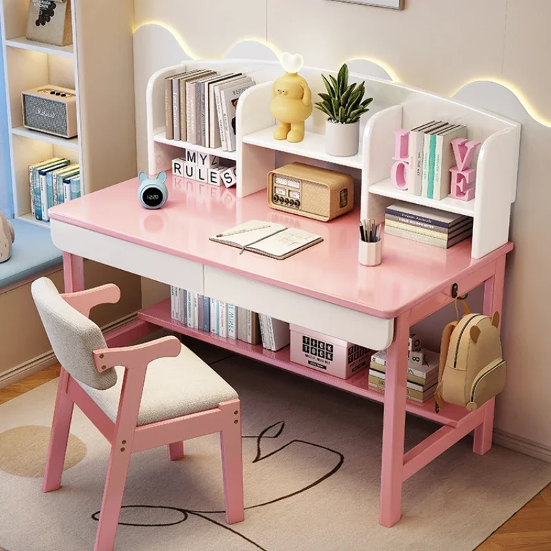 Mesa de estudo para crianças, mesas de computador, mesa de bebê, móveis para escrita, bonito auxliar, mesa infantil, quarto