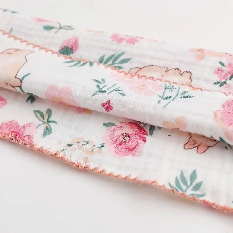 Muslin Q22D Baby Washoth Natural Algody Infant Bath Bath Toall Soft Face Toilel Regalo Baby Baby Baby Shower 10x10 pulgadas