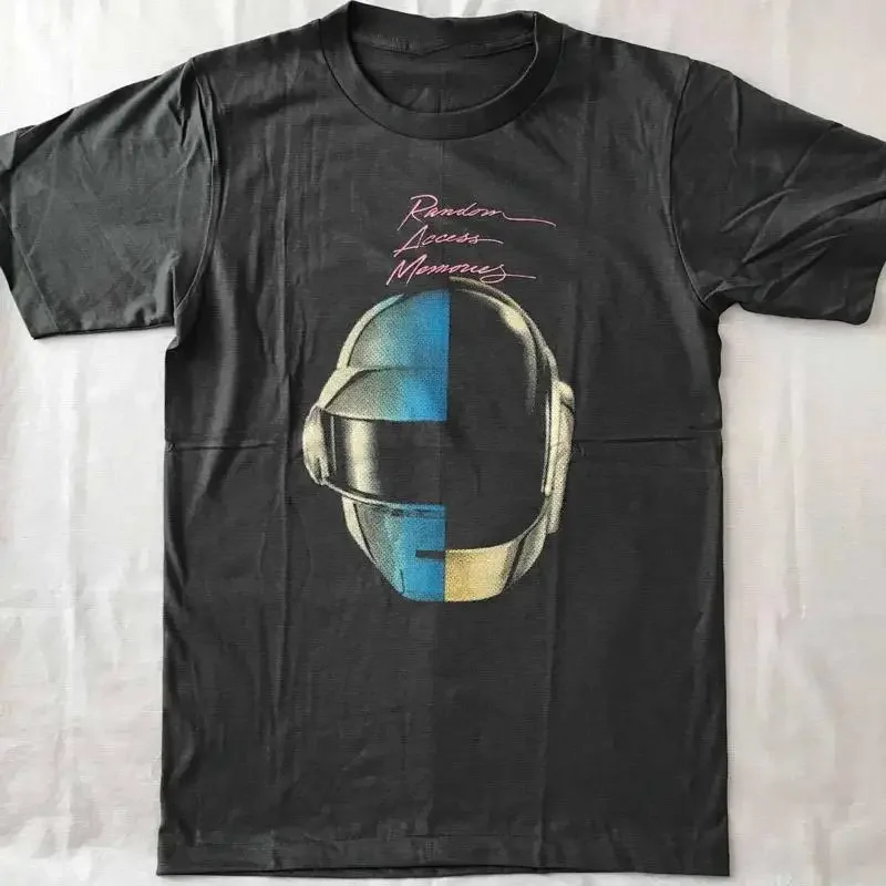 Daft Punk Random Access Memories T Shirt Classic Black Men S 5XL