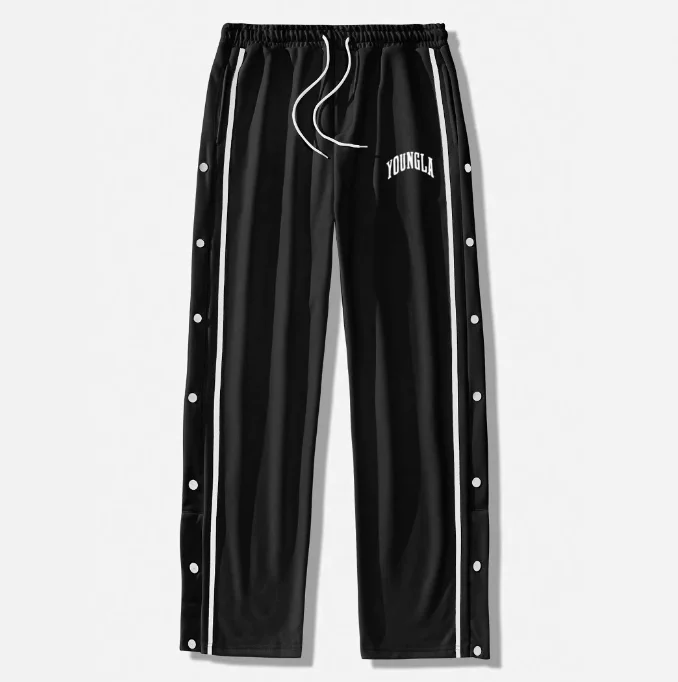 YA Men's sports pants new buckle casual pants for runners, outdoor fitness running, basketball training pants