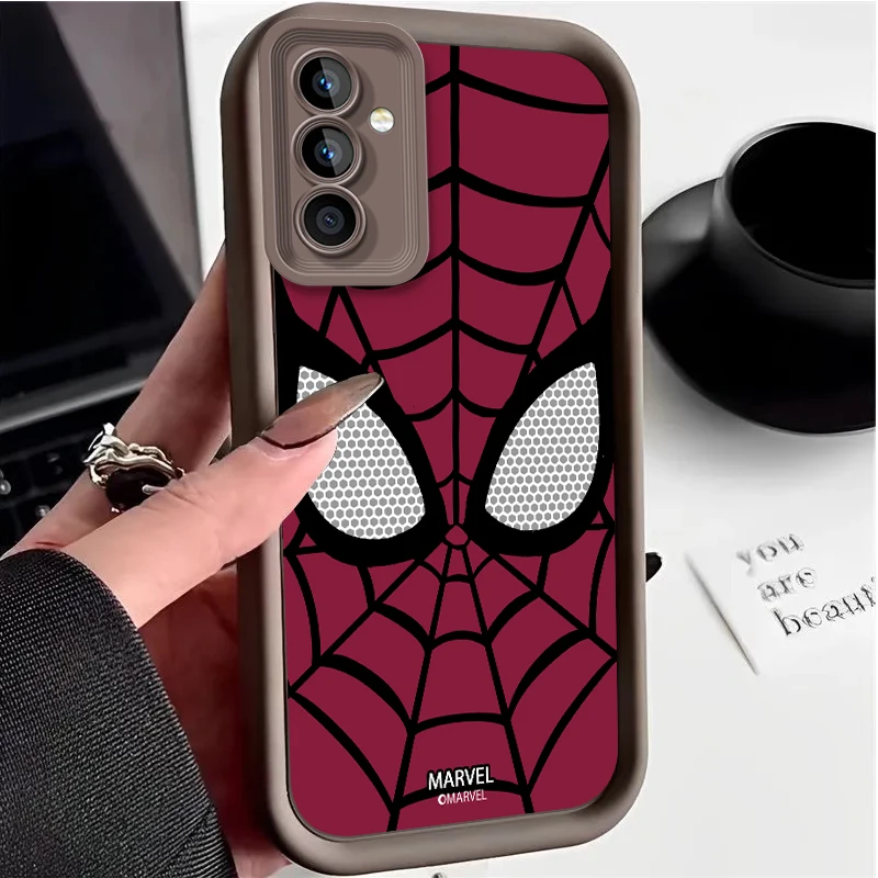 Marvel Spider Man Case Voor Samsung Galaxy A31 A30 A24 A23 A22 A 21S A 20S A20 A14 A13 5G A12 4G A11 A 10S A05 A 05S A04 A03 Cover