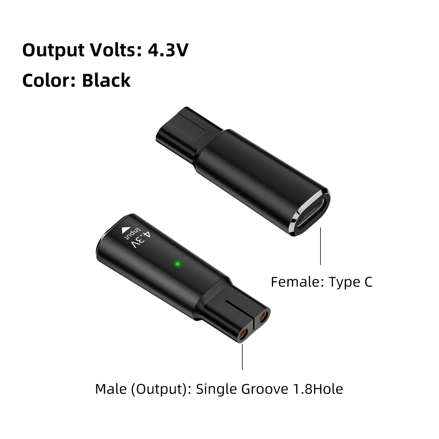 USB ​   نوع C PD إلى تيار مستمر 4.3 فولت 5 فولت 8 فولت 15 فولت محول الطاقة محول لشركة فيليبس ماكينة حلاقة الحلاقة مقص الشعر الكهربائية شحن سريع الاتصال