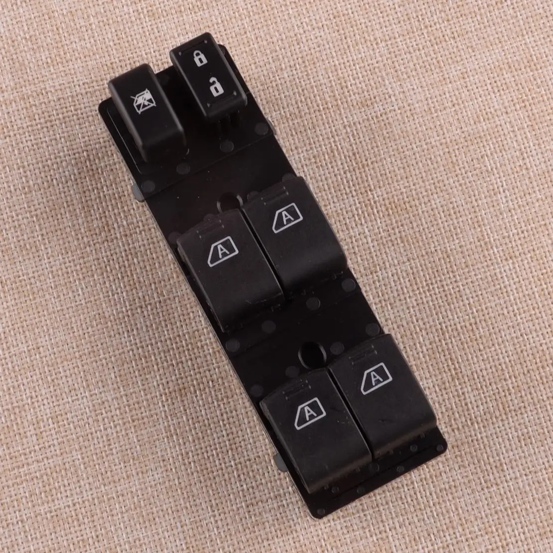 25401-JK40D Power Master Window Lift Switch Control 25401-JK42E Fit for Infiniti G25 G35 G37 Q40 Black Plastic Left Hand Drive