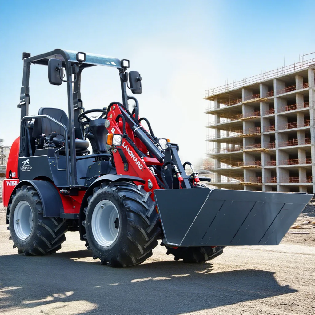 Best Selling New Design Multifunctional Diesel Loader Price Wheel Loader Household Mini Front End Loader Excavator Customized