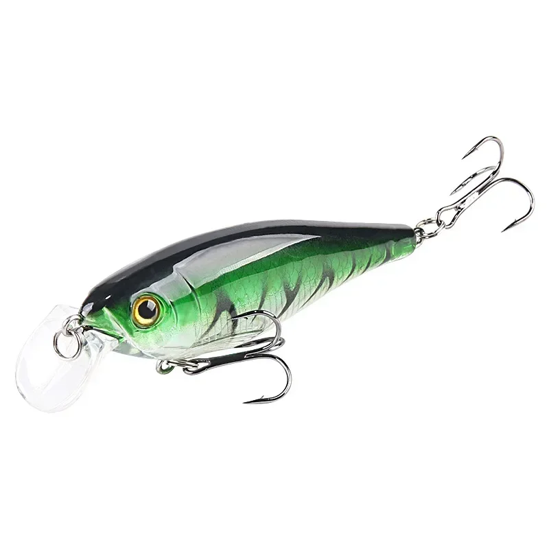 Hot Minnow Fishing Lures 8.7cm 12g Floating swimming High Quality Hard Baits Noise System wobblers For Bass Pike