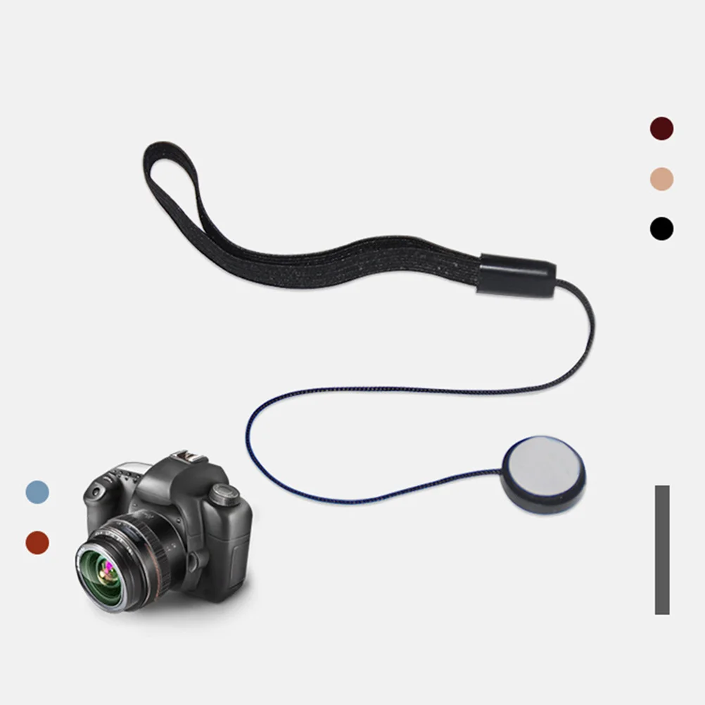 20Pcs Camera Wrist Strap Polyester Elastic Lens Cap Holder Rope Anti-Lost Camera Lanyard Secure Wrist Strap for
