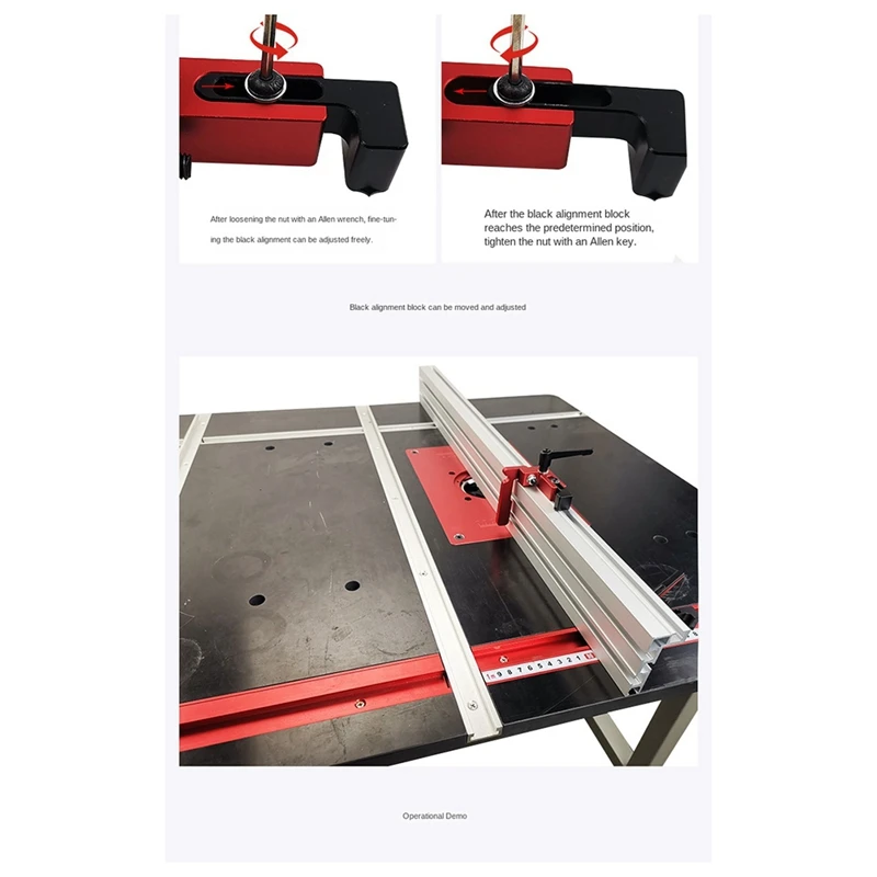 งานไม้ 75 ชนิดพนักพิง Positioner Push Table Limiter