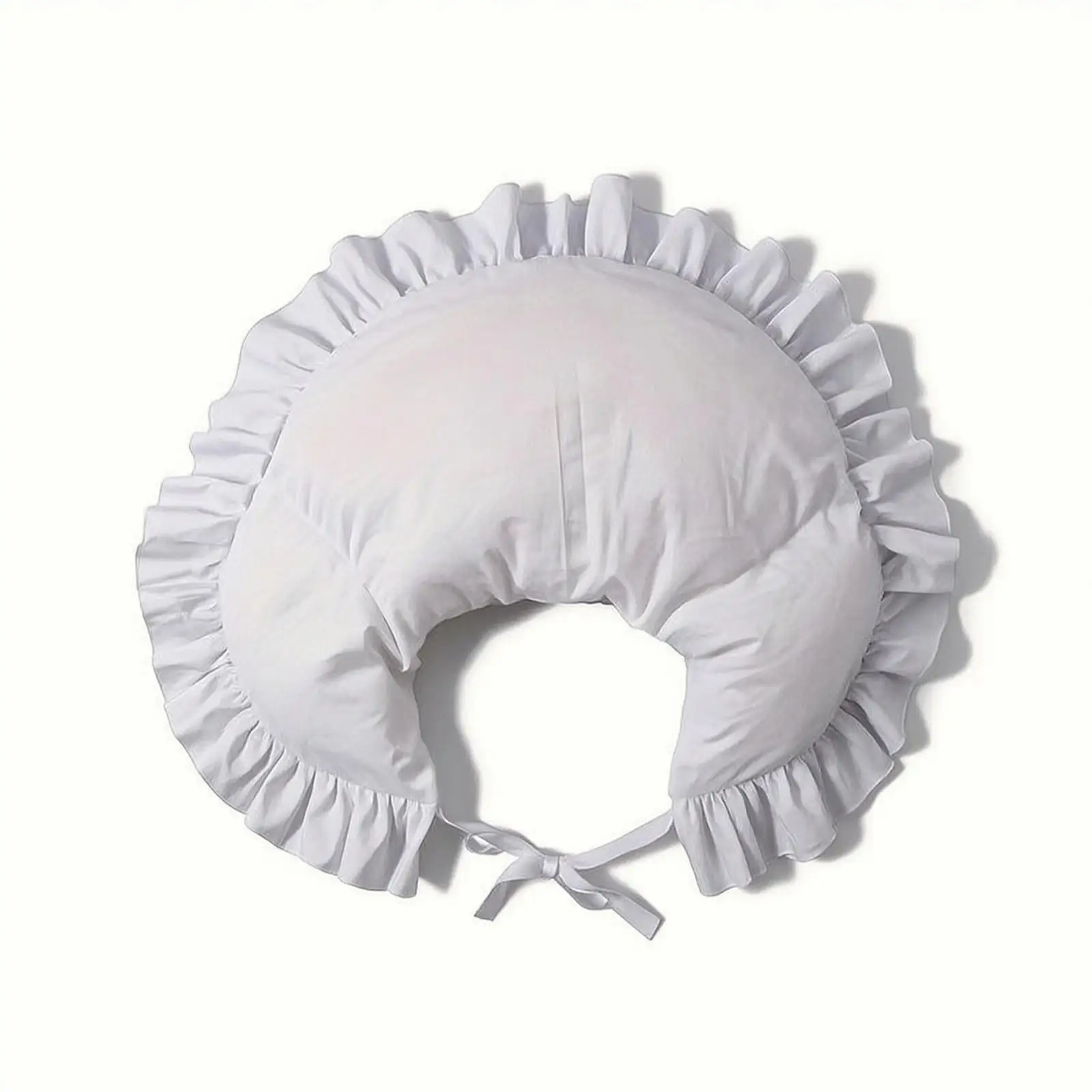 Women Bustle Pad Ruffle Edge Underskirt Cushion Costuming Support Pad for Vintage Ball Gown Dress