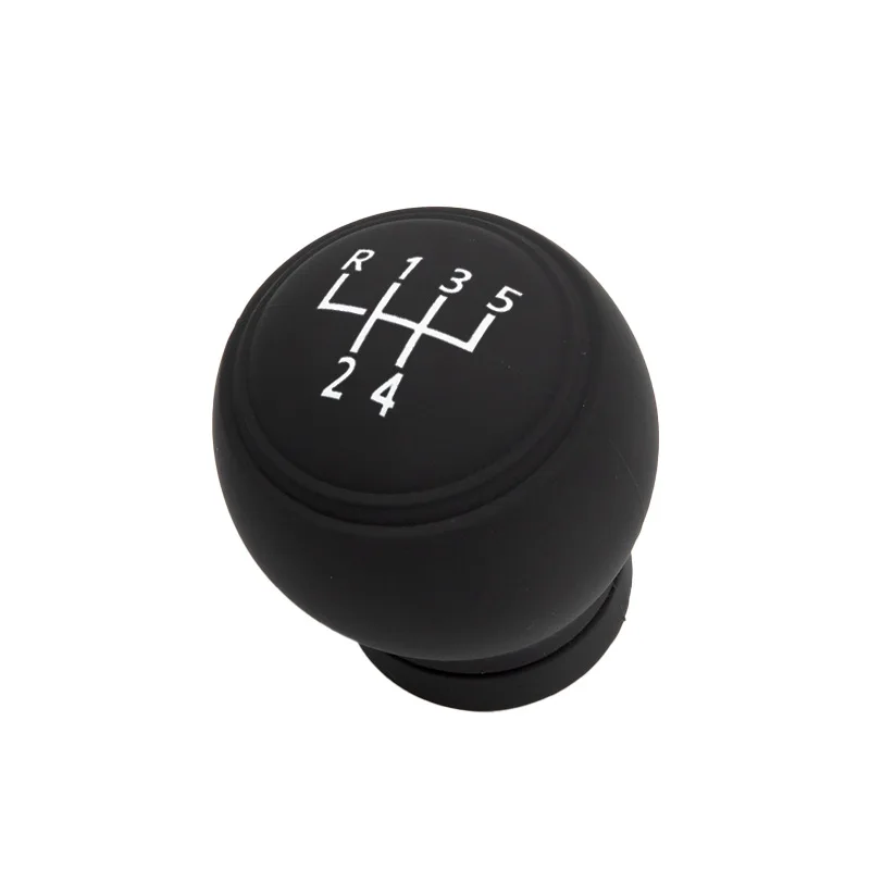 

Universal 5/6 Speed Manual Gear Grip - Silicone Round Non-Slip Cover, Car Gear Shift Knob Protector Accessory 1PC