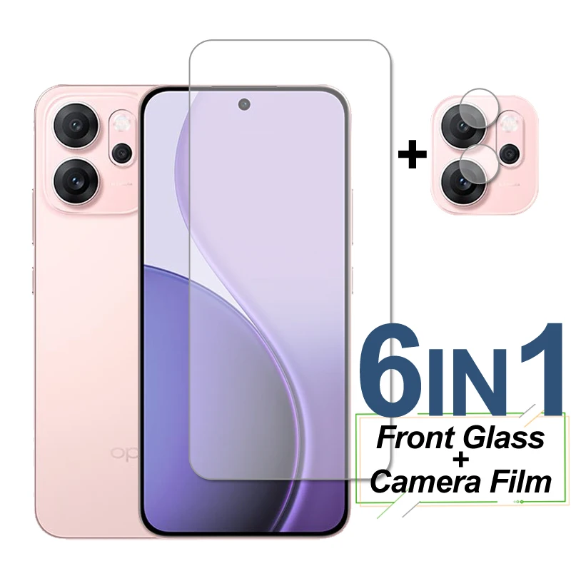 

For OPPO Reno14 Glass OPPO Reno14 Screen Protector Tempered Glass Clear Protective Phone Rear Camera Lens Film For OPPO Reno 14