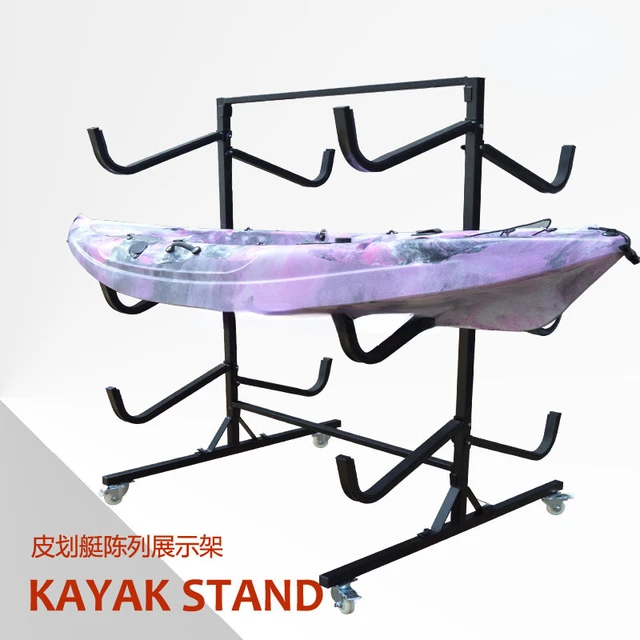 Rolling kayak storage rack hotsell