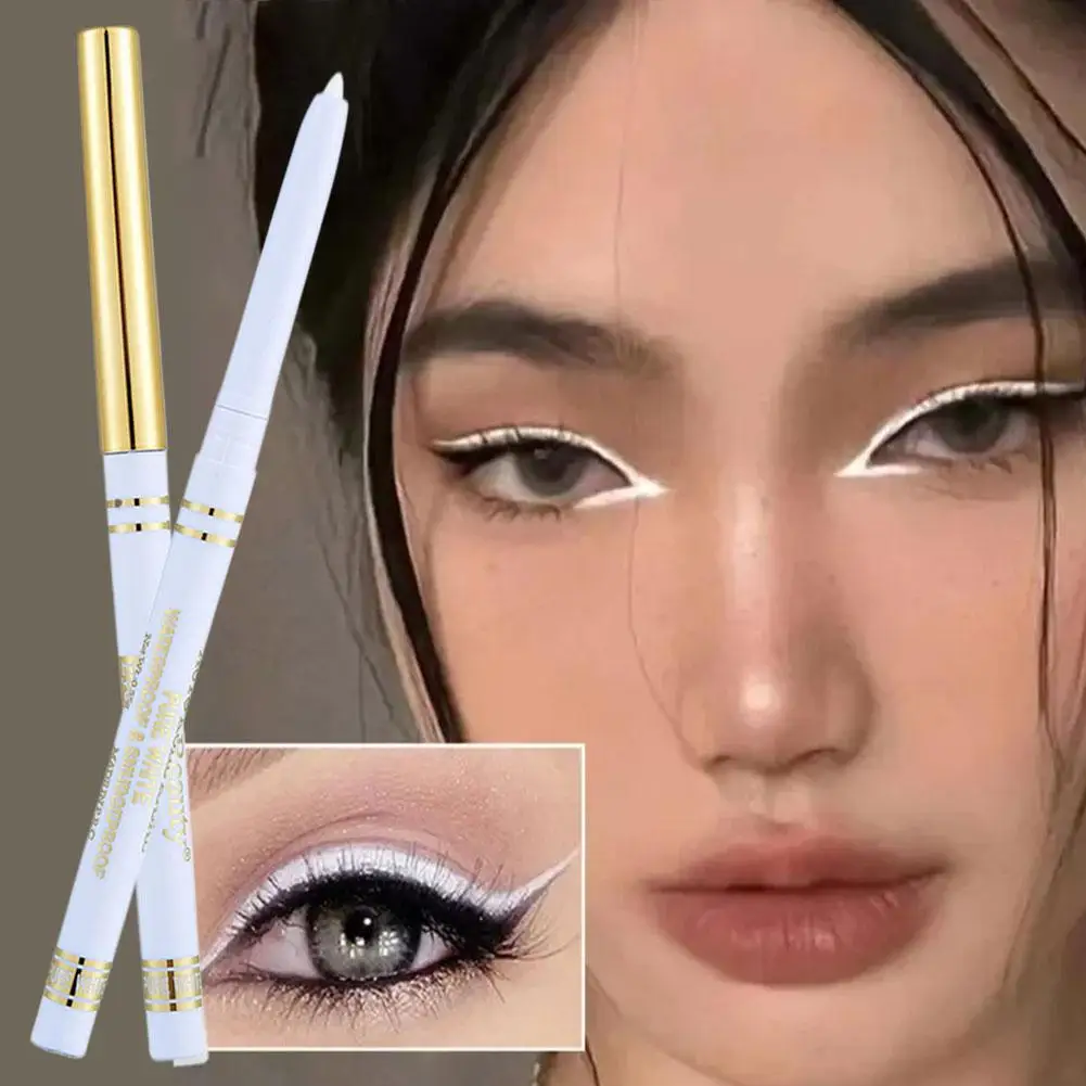 Blijvende Zwart Witte Eyeliner Gel Pen Waterdichte Vloeistof Bloeiende Ogen Sneldrogende Make-Up Eyeliner Cosmetische Niet Oogpotlood L O8Y6
