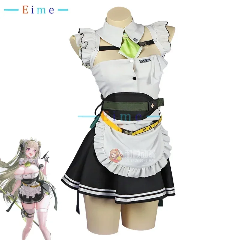 

Saudaa Dress NIKKE The Goddess of Victory Cosplay Costume Women Sexy Maid Suit Halloween Party Uniforms Custom Made