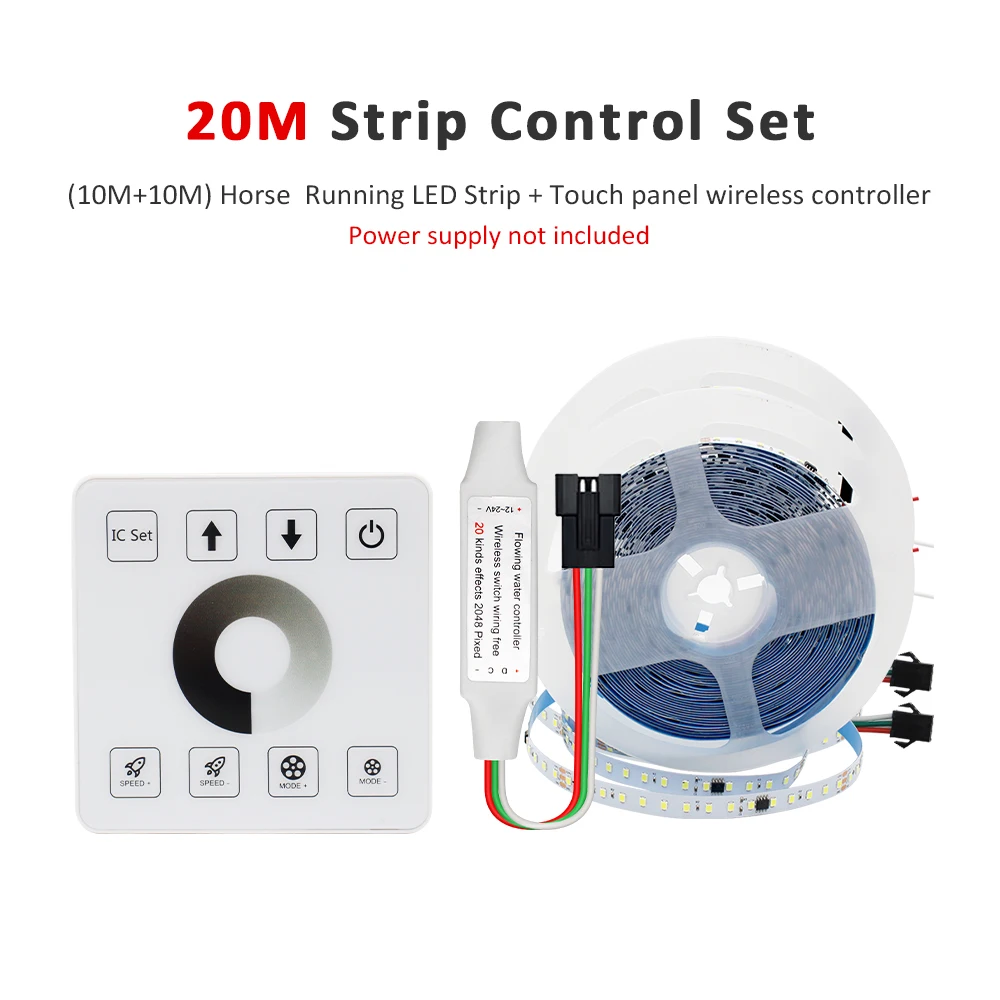 MJJC LED Strip Light Multicolor 20m 3