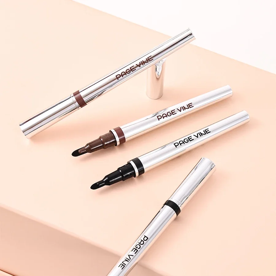 Waterdichte vloeibare eyelinerpotlood Vlekbestendig Sneldrogend Langdurige hooggepigmenteerde oogmake-up Gladde sponsapplicator